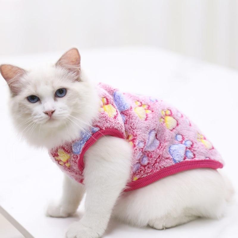 17styles Cat Clothes Winter Warm Pet Dog Jacket Coat Puppy Clothing Hoodies for Small Medium Cats Kitten Clothes  Pets Clothes