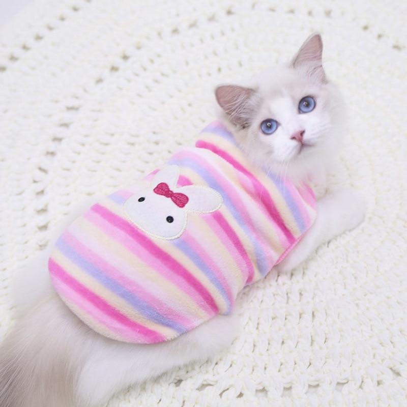 17styles Cat Clothes Winter Warm Pet Dog Jacket Coat Puppy Clothing Hoodies for Small Medium Cats Kitten Clothes  Pets Clothes