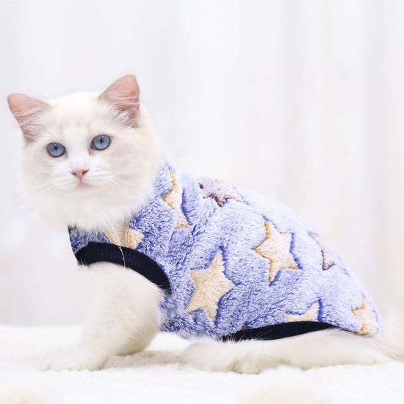 17styles Cat Clothes Winter Warm Pet Dog Jacket Coat Puppy Clothing Hoodies for Small Medium Cats Kitten Clothes  Pets Clothes