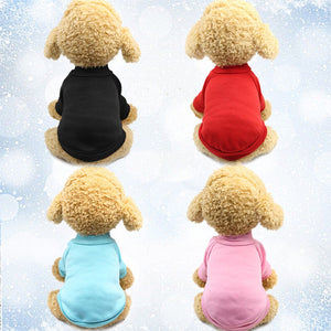 25#Autumn/winter Pet Cat Coats Jacket Warm Fleece Dog Costumes Clothes For Small Dogs Pet Supplies Dog Acccessories Jackets