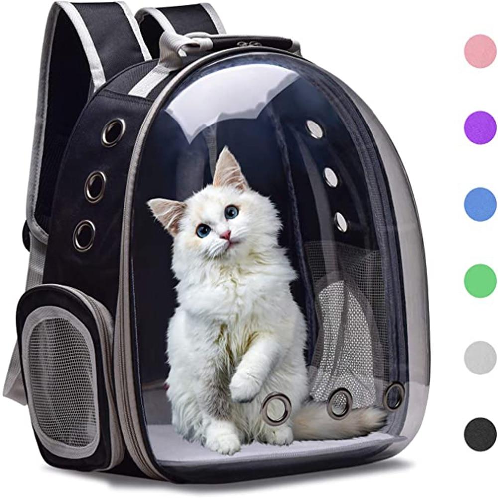 Breathable Pet Carrier Bag Gatos Dog Cat Bag Basket Portable Outdoor Travel Cat Backpack Carrying Cage Pet Supplies Mascotas