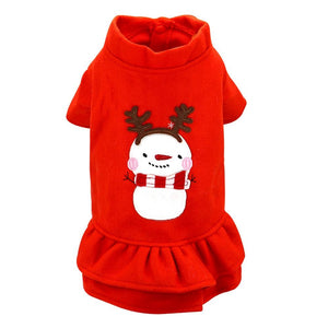 Christmas Cat Clothes Cats Costume Small Dogs Kitten Santa Clothes Warm Dog Clothes Pet Puppy Outfit Hoodie Clothing