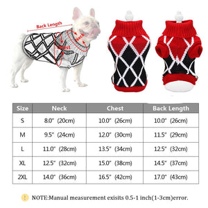 Cute Cat Sweater Costume Winter Warm Pet Clothes Dog Clothes Cat Clothing for Cats Small Dogs Pets Products for Chihuahua