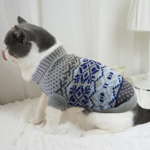 Cute Cat Sweater Costume Winter Warm Pet Clothes Dog Clothes Cat Clothing for Cats Small Dogs Pets Products for Chihuahua