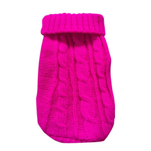 Dog Winter Clothes Knitted Pet Clothes For Small Medium Dogs Chihuahua Puppy Pet Sweater Yorkshire Pure Dog Sweater Ropa Perro