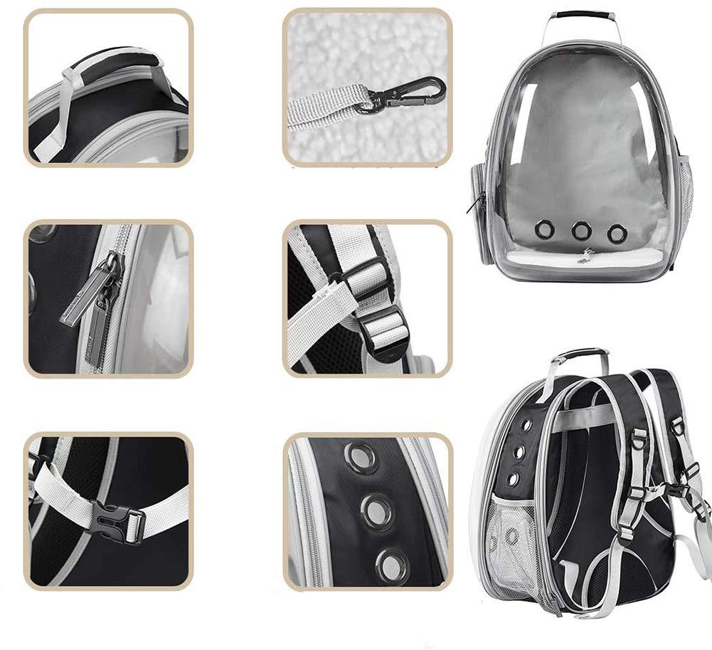 Expandable Cat Carrier Backpack Portable Pet Puppy Traveling Outdoor Backpack  Transporter Conveyor Cats Bag Pet Supplie