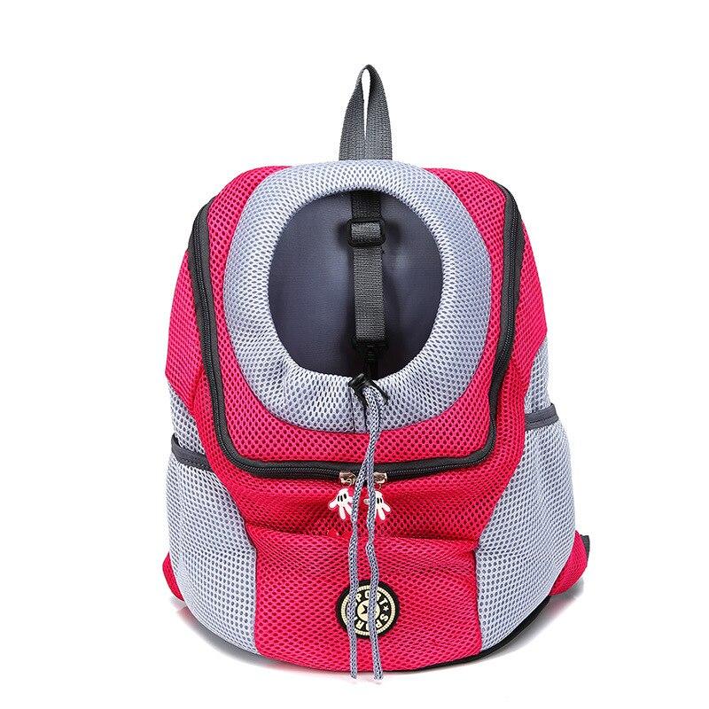 Outdoor Pet Dog Bag Carrier Front Bag Cat Carrier Backpack Portable Travel Backpack Mesh Backpack Head Carrying Bags For Cat Dog