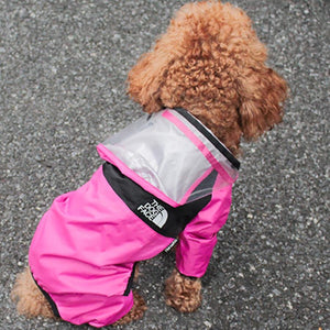 Pet Dog Raincoat The Dog Face Pet Clothes Jumpsuit Waterproof Dog  Jacket Dogs Water Resistant Clothes for Dogs Pet Coat