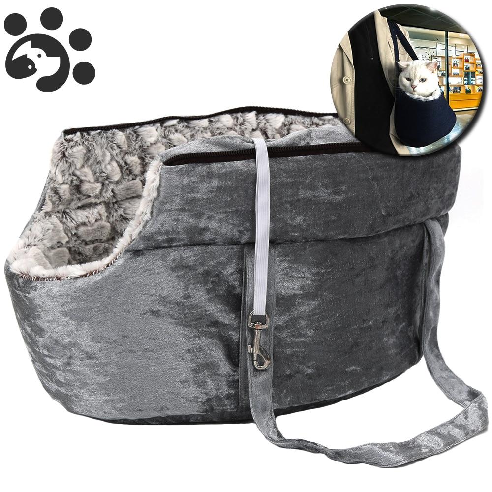 Pets Carrier for Cat Carrying Bag for Cat Backpack Panier Handbag for Cats Travel Plush Cats Bag Bed Puppy Pet Cat Accessories