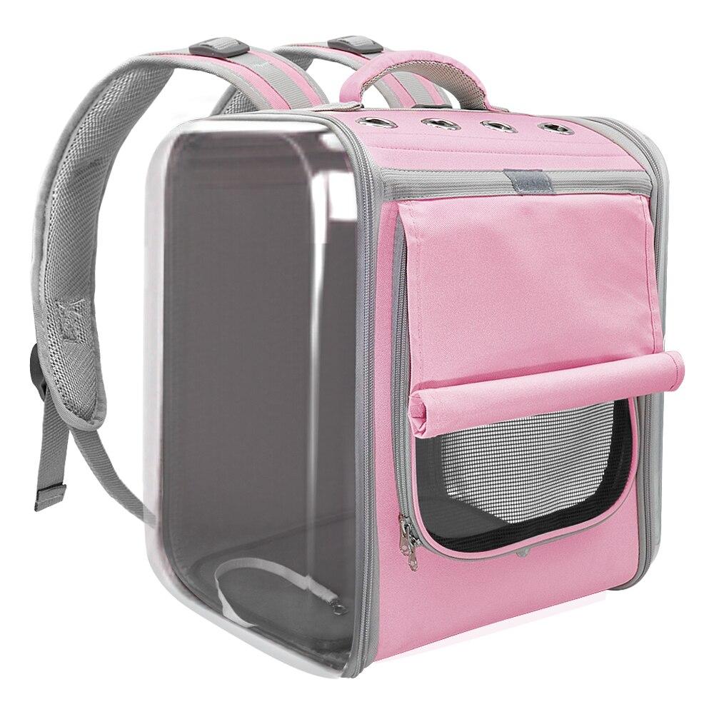 Portable Dog Cat Carrier Bag Breathable Space Capsule Astronaut Travel Bag Transparent Outdoor Small Cat Carrier Pet Backpack