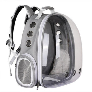 Portable Pet Carrier Bag Breathable Cat Bag Outdoor Travel Backpack for Cat and Dog Transparent Space Pet Backpack Bag for Cat