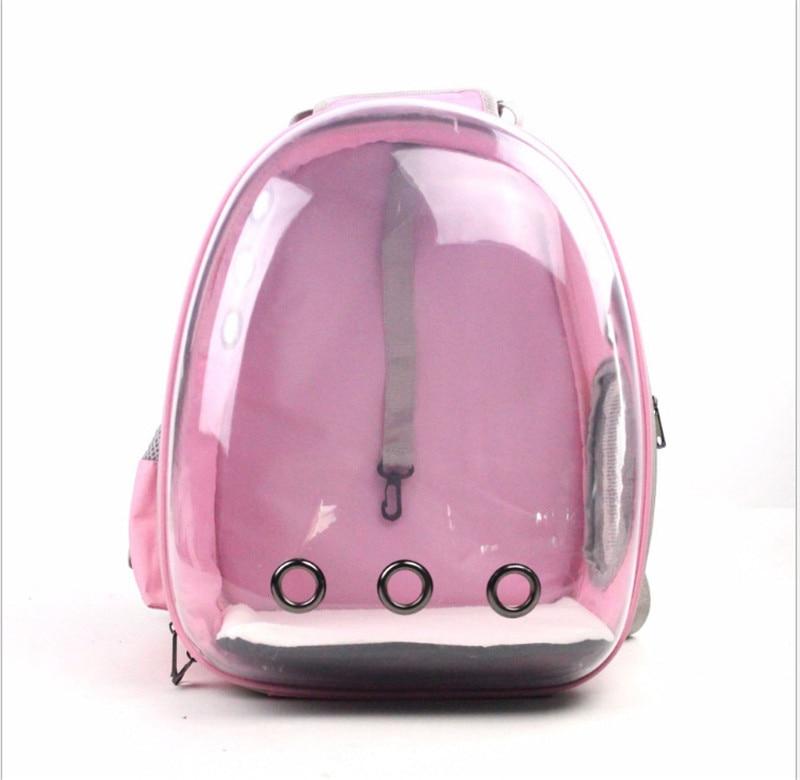 Portable Pet Carrier Bag Breathable Cat Bag Outdoor Travel Backpack for Cat and Dog Transparent Space Pet Backpack Bag for Cat