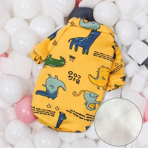 Rabbit Print Pet Cat Costume for Cats Soft Kedi Katten Sweatshirt Hoodie Spring Summer Cat Clothes Suit mascotas ropa para gato