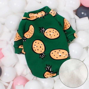 Rabbit Print Pet Cat Costume for Cats Soft Kedi Katten Sweatshirt Hoodie Spring Summer Cat Clothes Suit mascotas ropa para gato