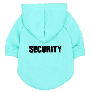 Security Cat Clothes Pet Cat Coats Jacket Hoodies For Cats Outfit Warm Pet Clothing Rabbit Animals Pet Costume for Pet Dogs