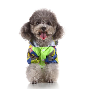 Summer Dog Rain Coats Waterproof Clothes Jacket Dog Jumpsuit Cute Pets Raincoat for Dog Small Large Raincoat Clothing Puppy Coat