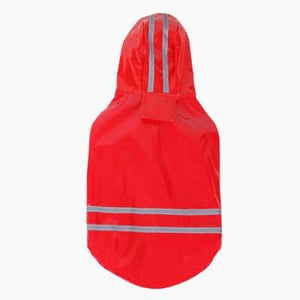 Summer Outdoor Puppy Pet Rain Coat S-XL Hoody Waterproof Jackets PU Raincoat for Dogs Cats Apparel Clothes Wholesale #F#40JE14