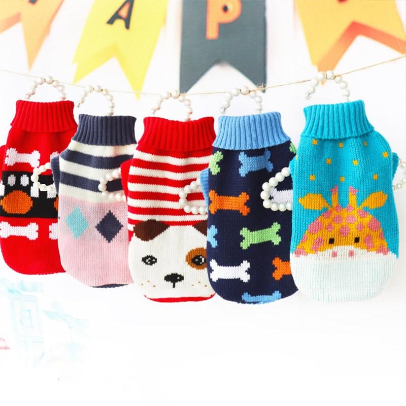 Winter Cat Sweater Pet Costume Warm Pet Clothes Cat Clothing for Cats Katten Kedi Giyim Mascotas Gato Pets Products for Animals